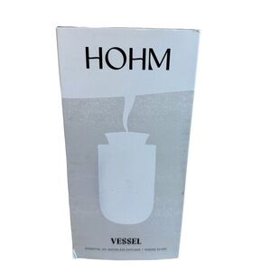 Hohm Vessel Diffuser Portable Essential Oil Atomizer Silver Chargeable New NIB